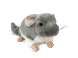 Ats-juguetes De Peluche De Chinchilla Simulados Lindos Animales De Peluche Muñecos Regalo Para Niñas Niños