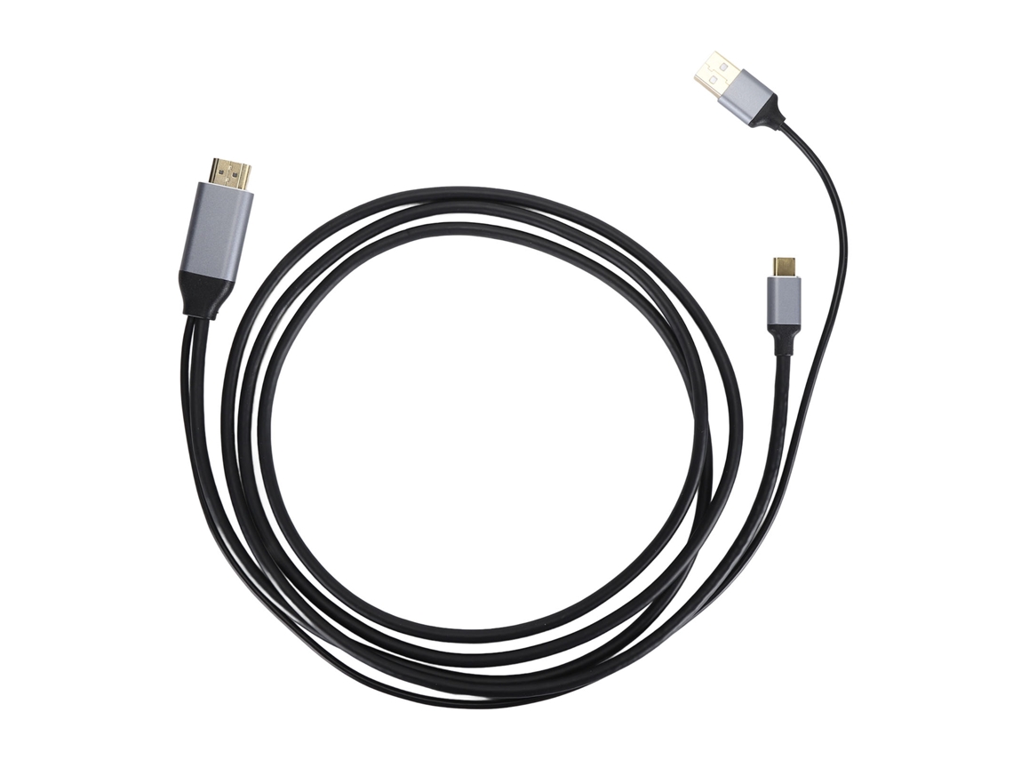 Cable Adaptador Hdmi A Usb-c 4k 60hz 2k 144hz 1080p Hd Interfaz Multimedia Convertidor