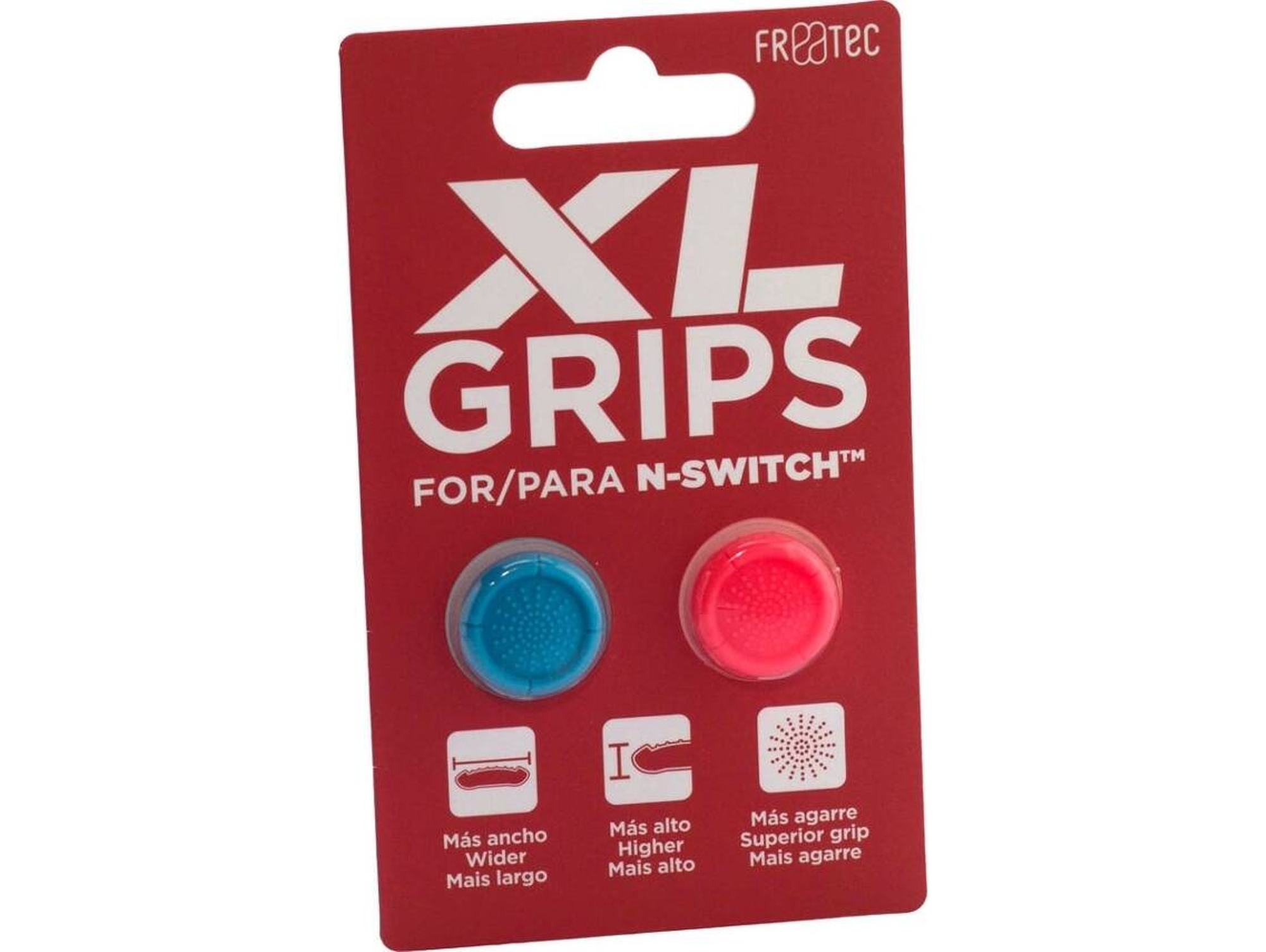 Grips para Nintendo Switch BLADE Pro XL (Azul/Rojo)