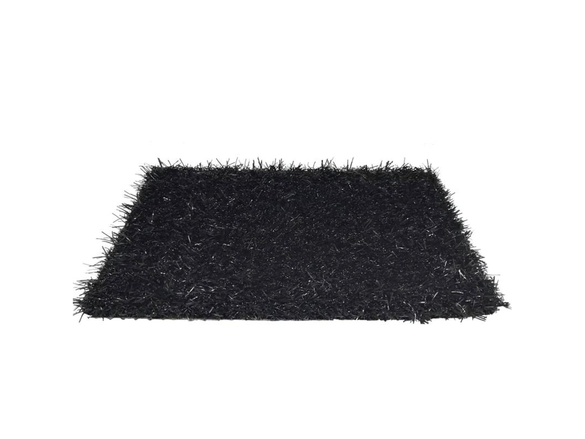 BONERVA Césped Artificial Colorterra Plus Negro 20 mm Rollo 2 x 4 m