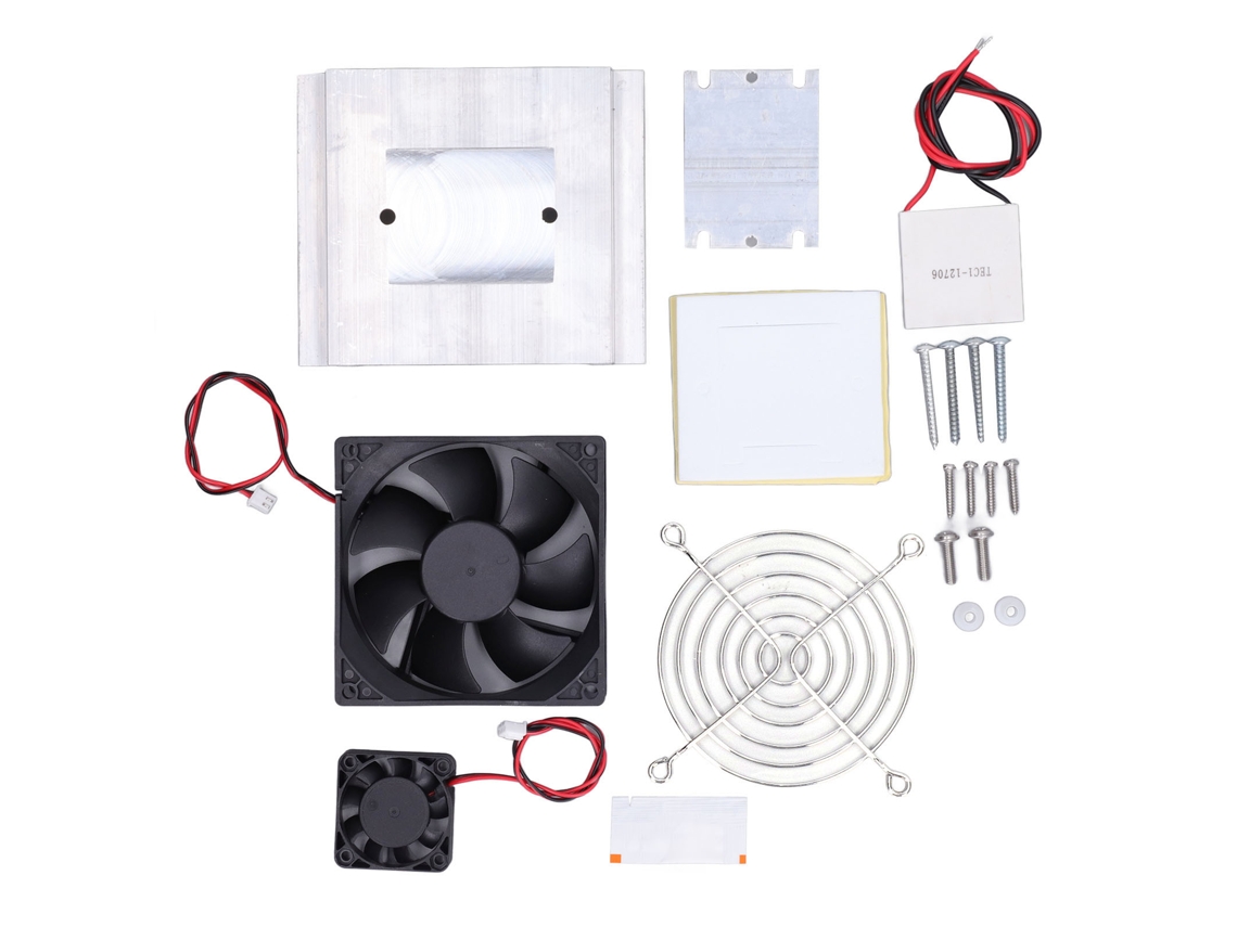 Kit de sistema de ventilador de refrigeración de doble núcleo de 70 W y 4,6 A