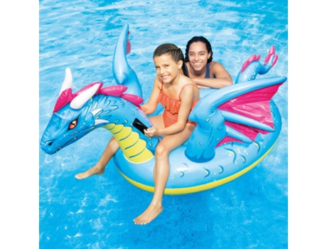 Flotador dragón inflable dragón 201x191 cm INTEX