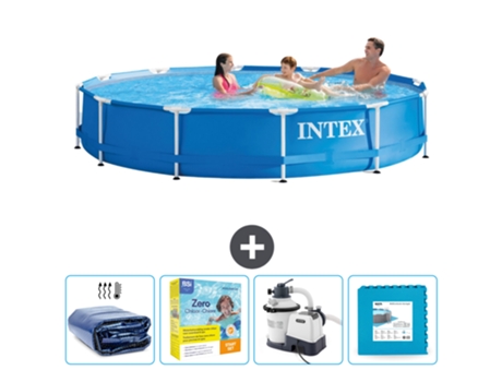 Piscina Tubular INTEX 28210NP-CB67 (6503 L - 366x76cm)