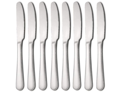 2026-set De 8 Cuchillos De Mesa De Acero Inoxidable Para Mantequilla Y Alimentos, Diseño Elegante Y Resistente, Lavavajillas Seguro