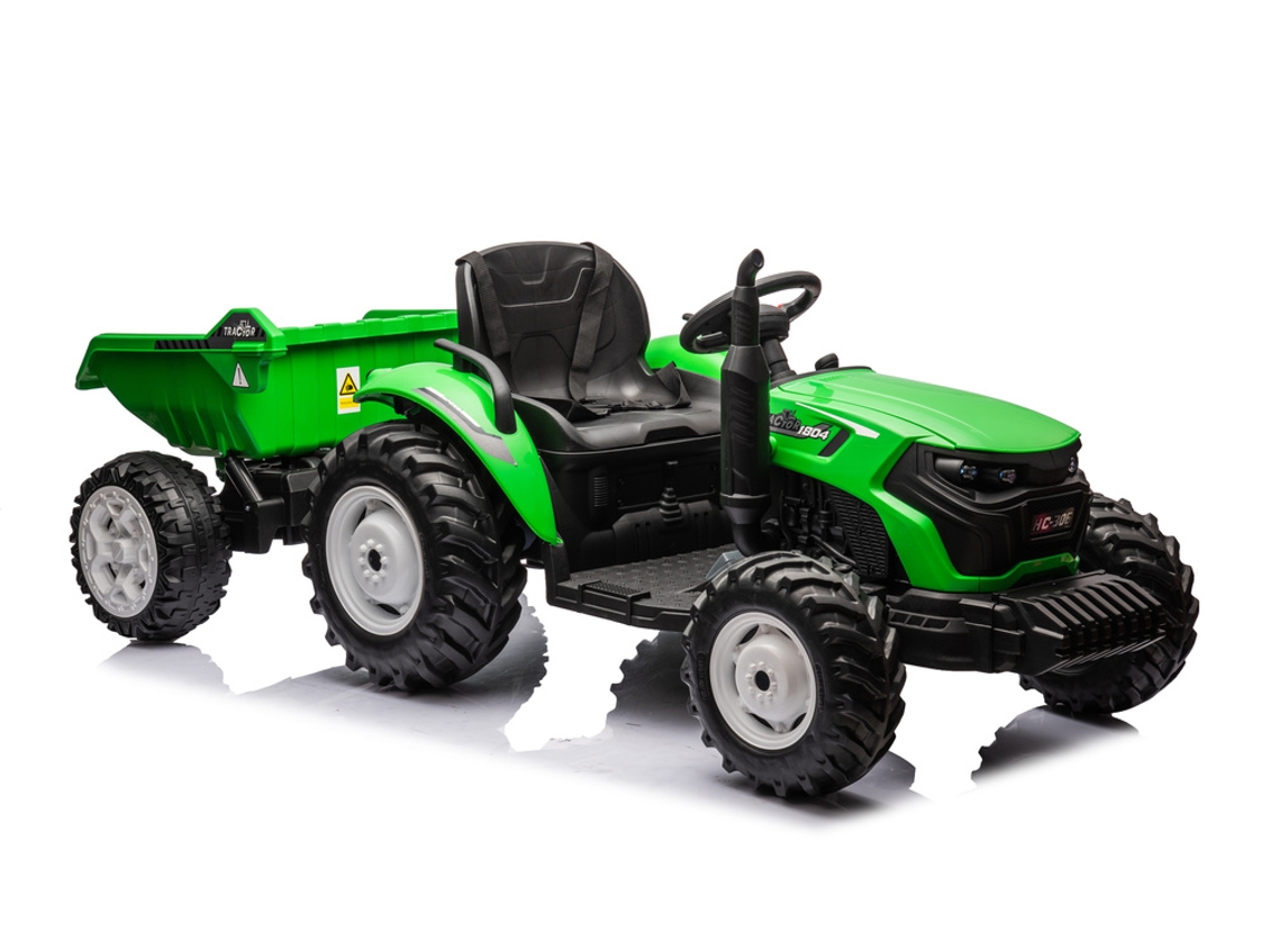 Tractor de remolque a batería Hc 306, verde claro, 24 V B.active