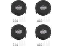 4 X 12v 24, 36, 48, 72 Indicador Digital De Batería Led Medidor Impermeable Para Go-lf Ca- Rt