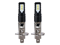Kit De Bombillas Led Para Faros Delanteros H1 6000k Luz Blanca Super Brillante 6000lm Alto Haz 30w 12v 2 Piezas