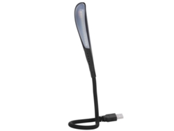 Lámpara de lectura USB 2026 con 14 LED, luz nocturna flexible con brillo ajustable e interruptor táctil para portátiles y uso de oficina.