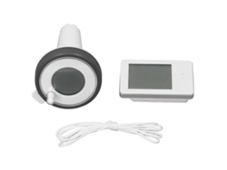 Medidor Inalámbrico De Temperatura Solar Para Piscinas, Resistente Al Agua Ipx8, Flotante Y Con Pantalla Lcd De Alta Precisión.