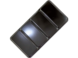 Caja Para Acuarelas, Metálica Vacía, Almacenamiento Portátil De Pinturas De Hierro 48 Colores)