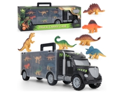 2026 Juguete De Camión Transportador De Dinosaurios Con Mango Portátil Y Bordes Suaves, Regalo Ideal Para Niños