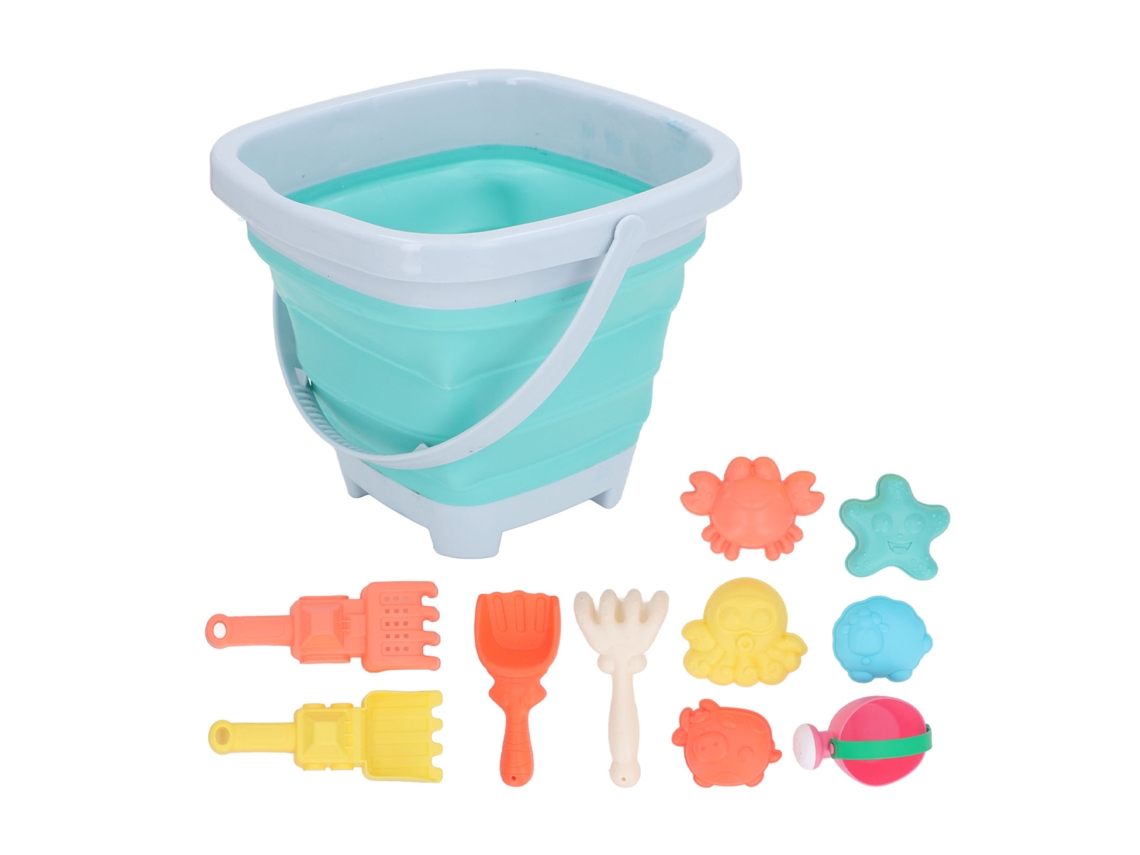 Yncm-set De Juguetes De Arena Para Niños Con Moldes, Rastrillo Y Pala Para Playa Y Piscina De Arena