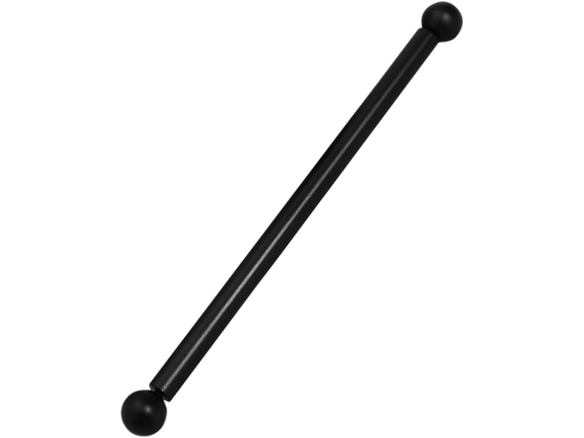 Soporte de iluminación exterior, brazo transversal de metal negro, soporte ajustable y resistente para Lum Gokoco