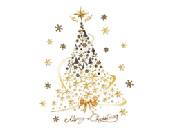 Para Ventana Con Forma De De Navidad, Navideño Para