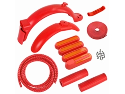 Kit De Protección Contra La Lluvia Delantera Y Trasera Con Cubiertas Laterales Y Pastillas De Freno Para Patinete Eléctrico M365/pro
