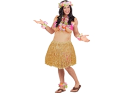 Disfraz de Belleza Hawaiana con Falda para hombre (Talla Universal Adulto)