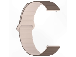 Pulseira De Silicone Magnética De 22 Mm Para Substituição Em Rastreadores De Fitness E Smartwatches.