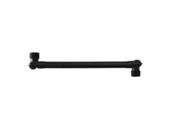 Tubo de 30 cm de longitud que dispone de codos articulados con doble giro de 360º de rosca macho de ½” en sus extremos. Codo articulado 30 cm ½ x ½ para difusores y aspersores.