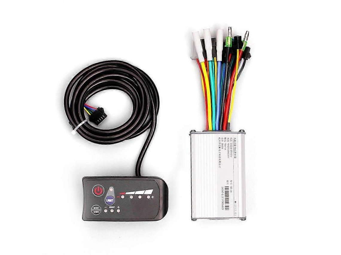 Controlador Para Bicicleta Eléctrica De 250w/350w Y 48v Con Pantalla Lcd Led Resistente Al Agua.