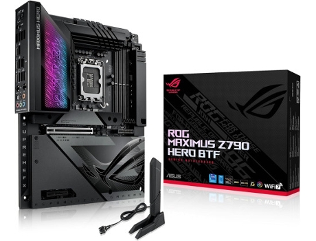 Placa ASUS Rog Maximus Z790 Hero Btf Intel 1700 Z790 4Ddr5 128Gb 1 Hdmi 2 Thunderbolt 4 6Sata5M.2 9Usb3.21Usb-C 2.5Gbwifi6Ebt5.3 Atx
