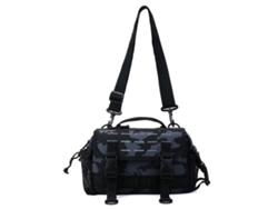 Bolsa De Pesca Para Exteriores Con Espacio De Almacenamiento Para Equipo De Pesca, Cinturón Cruzado, Mochila Para Pesca, Caza, Senderismo Y Acampada.