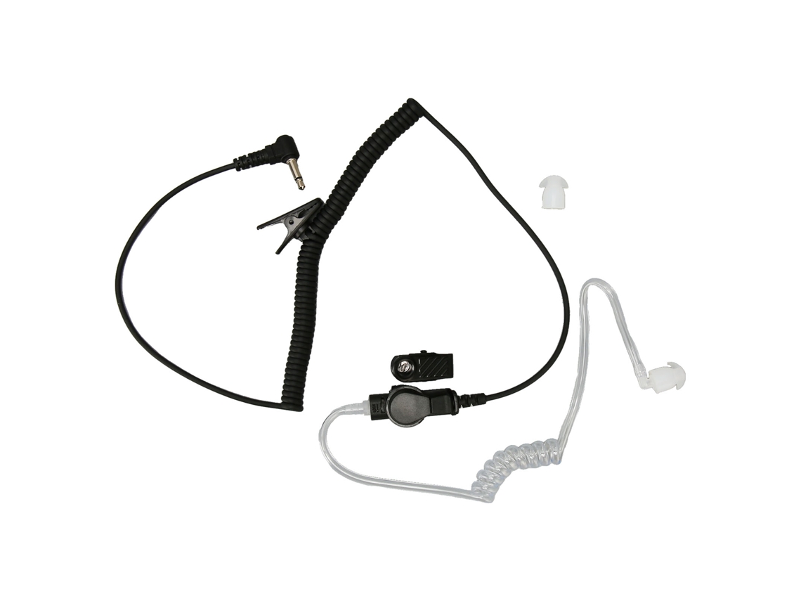 Auriculares De Tubo Acústico Con Conector De 3,5 Mm Para Radio, Walkie-talkie, Teléfono Y Reproductor De Mp3/mp4.