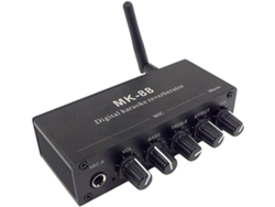 Micrófono De Karaoke Con Efecto Hall, Entrada Aux, Bluetooth 5.0, Decodificador Coaxial, Amplificador, Enchufe Europeo.