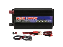 Veloriskku-inversor De Onda Senoidal Pura 1000w Conversor Dc60v Para Ac220v Con Pantalla Digital Para Coche Y Hogar
