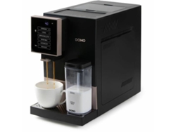 Cafetera espresso automática con molinillo Do743k - 1350 W - 19 bares - 125 g de café - Negra
