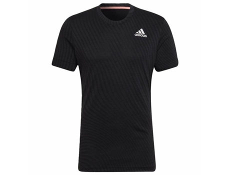 Camiseta de Hombre para Tenis ADIDAS Freelift Tam Negro (L)