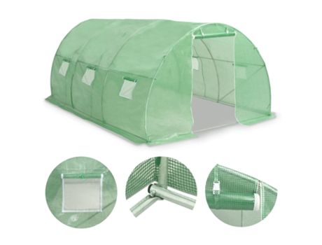 Invernadero VIDAXL 13,5m² 450x300x200 cm