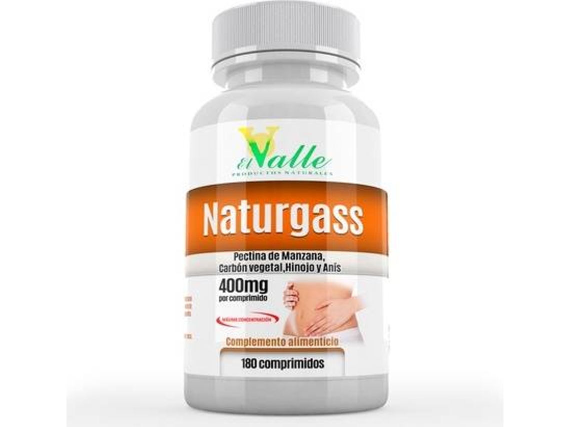 Complemento Alimentar EL VALLE Naturgass (180 comprimidos)