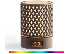 Luz nocturna RGB giratoria con temporizador, 3 modos de luz y 7 colores cambiables al tacto, luz nocturna de descompresión, luz cálida portátil para Bestvite