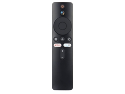 Control Remoto De Voz Para Tv Xiaomi Box Modelo C Teclas Blancas Función Google Assistant