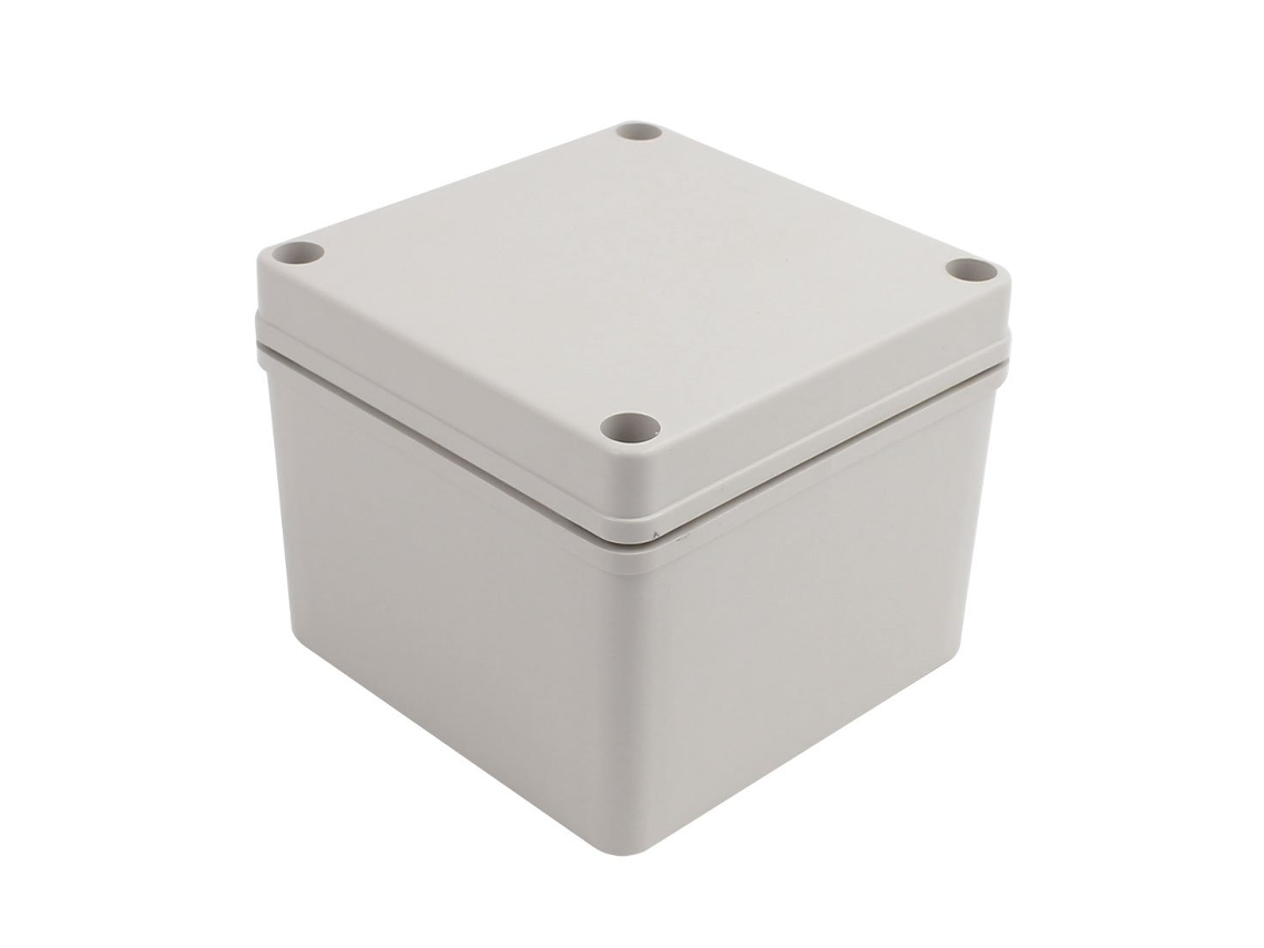 Caja De Conexiones Impermeable Para Proyectos Electrónicos De 125x125x100 Mm (67dc3a7e4bdee20cbb5...