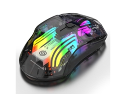 Ratón Gaming Recargable Tri-modo Inalámbrico 2.4g Bt5.0 Cableado Para Portátil Y Pc