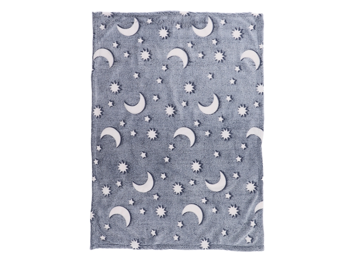 Manta De Poliéster Brillante Suave Y Cálida Peluda Para Cama Sofá Coach Temporada Dusty Blue
