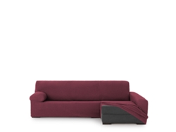 Funda para chaise longue de brazo largo derecho EYSA THOR Burdeos 170 x 110 x 310 cm