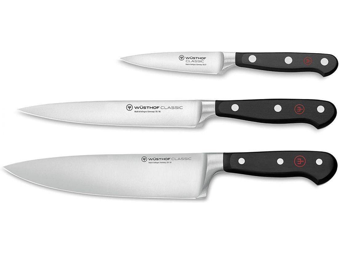 Set 3 Cuchillo de Cocina de Chef y Vegetales WUSTHOF Classic
