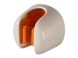 Soporte De Pared Para Fregona Y Escoba - No Requiere Taladrar - Fijación Segura Y Anticaída - Naranja - Baño, Cocina, Balcón