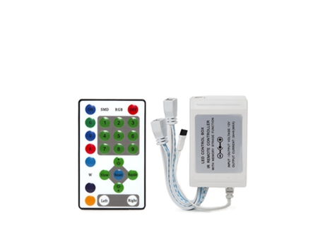 Controlador Tira Digital 12VDC Chasing Mágica Mando a Distancia