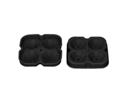 Moldes De Silicona Reutilizables Para Cubitos De Hielo, 4 Cubitos Con Forma De Diamante Y Tapas, Para Whisky Y Cócteles.