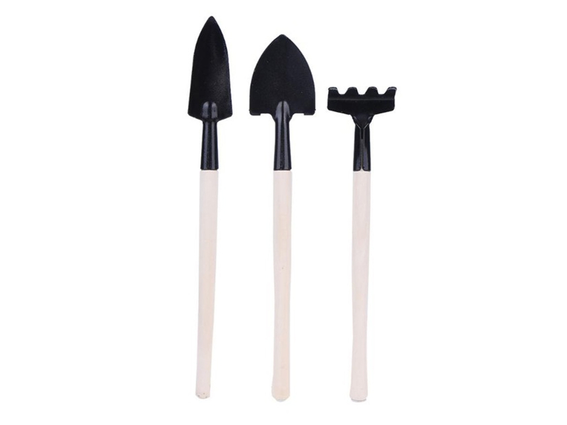 Mini kit de herramientas de jardín con 3 piezas