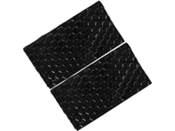 2 Alfombrillas Insonorizantes De Butilo Para Coche, Material De Amortiguación Resistente Y Fácil Instalación.