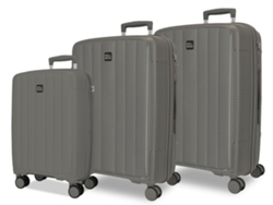 Juego de maletas ROLL ROAD Acadia Antracita (48x75x29cm 115l)