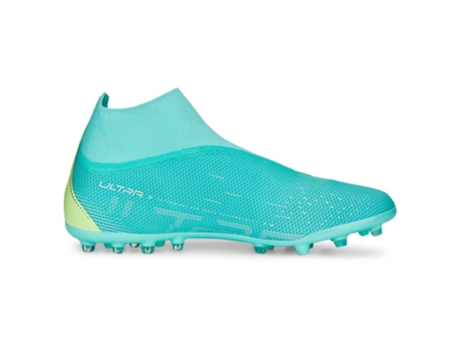Botas de fútbol Unisex para Fútbol PUMA Ultra Match Ll Verde (43)