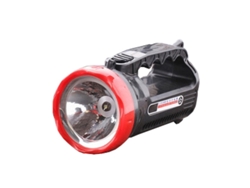 Linterna LED recargable de 5 W con 2 velocidades, reflector de alta intensidad para exteriores. Mdug