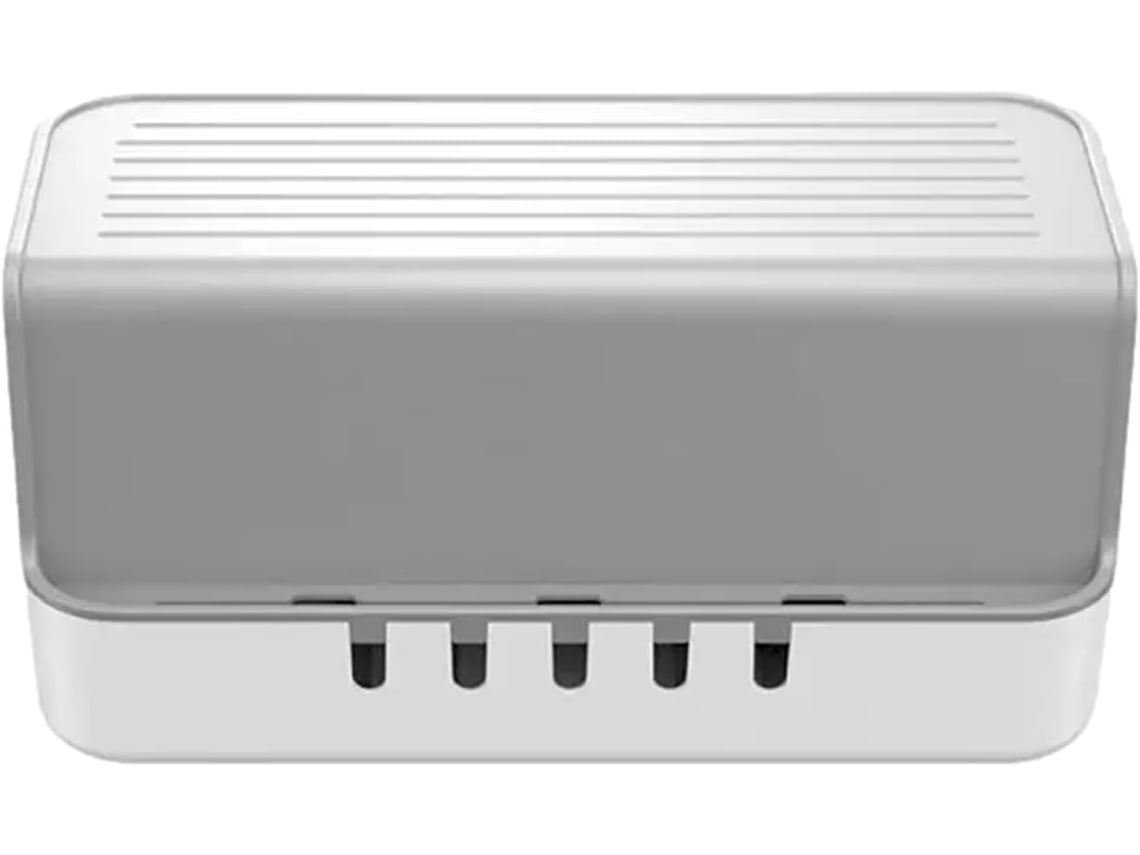 Caja Organizadora A Prueba De Polvo Para Ordenador, Escritorio O Router.