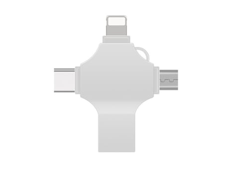 Usb Flash Drive 3.0 Para Iphone ipad Android 128gb 4en1
