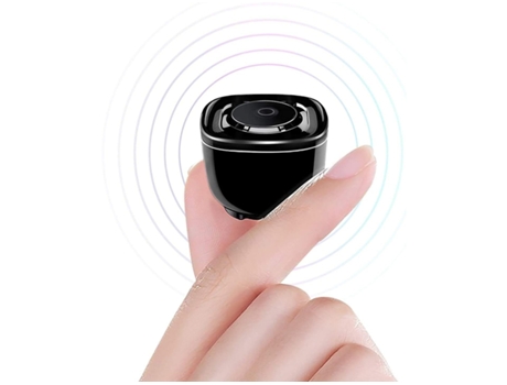 Grabadora de voz de reproducción de mini altavoz Bluetooth 32G con capacidad de grabación 384H Grabadora de audio de tono de punta negra